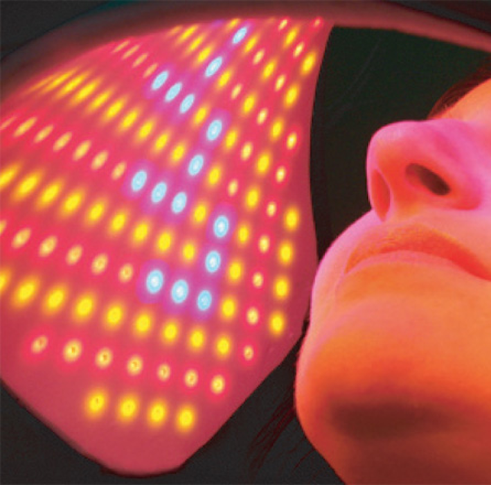 Skin Rejuvenating LED Light Therapy – Silver Mirror